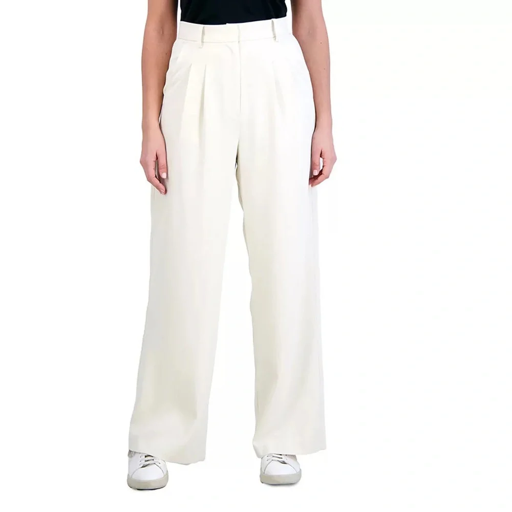 NWT French Connection Women's Wide Leg Trouser - Picture 10 of 16